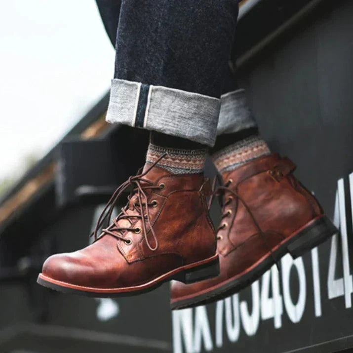 Teodoro | Botas de cuero para hombre