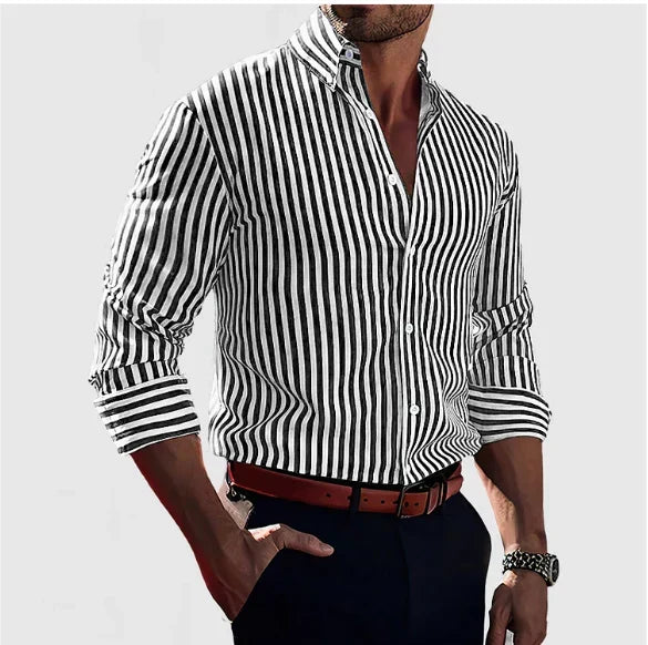 Amador | Camisa Confidence de rayas