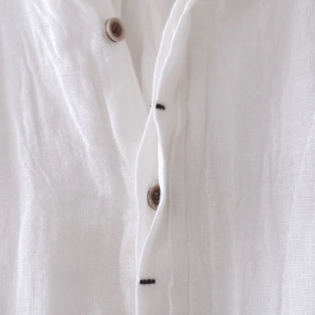 Leopoldo | Camisa elegante de manga corta con botones