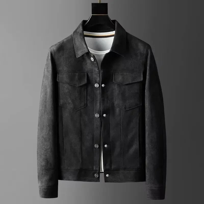 Diego | Chaqueta elegante efecto piel