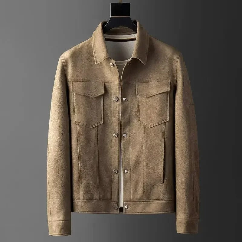 Diego | Chaqueta elegante efecto piel