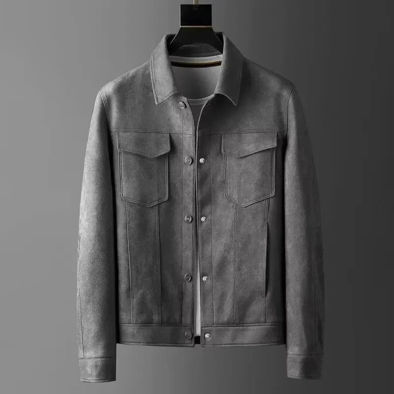 Diego | Chaqueta elegante efecto piel