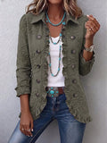 Amparo | Chaqueta bordada con volantes