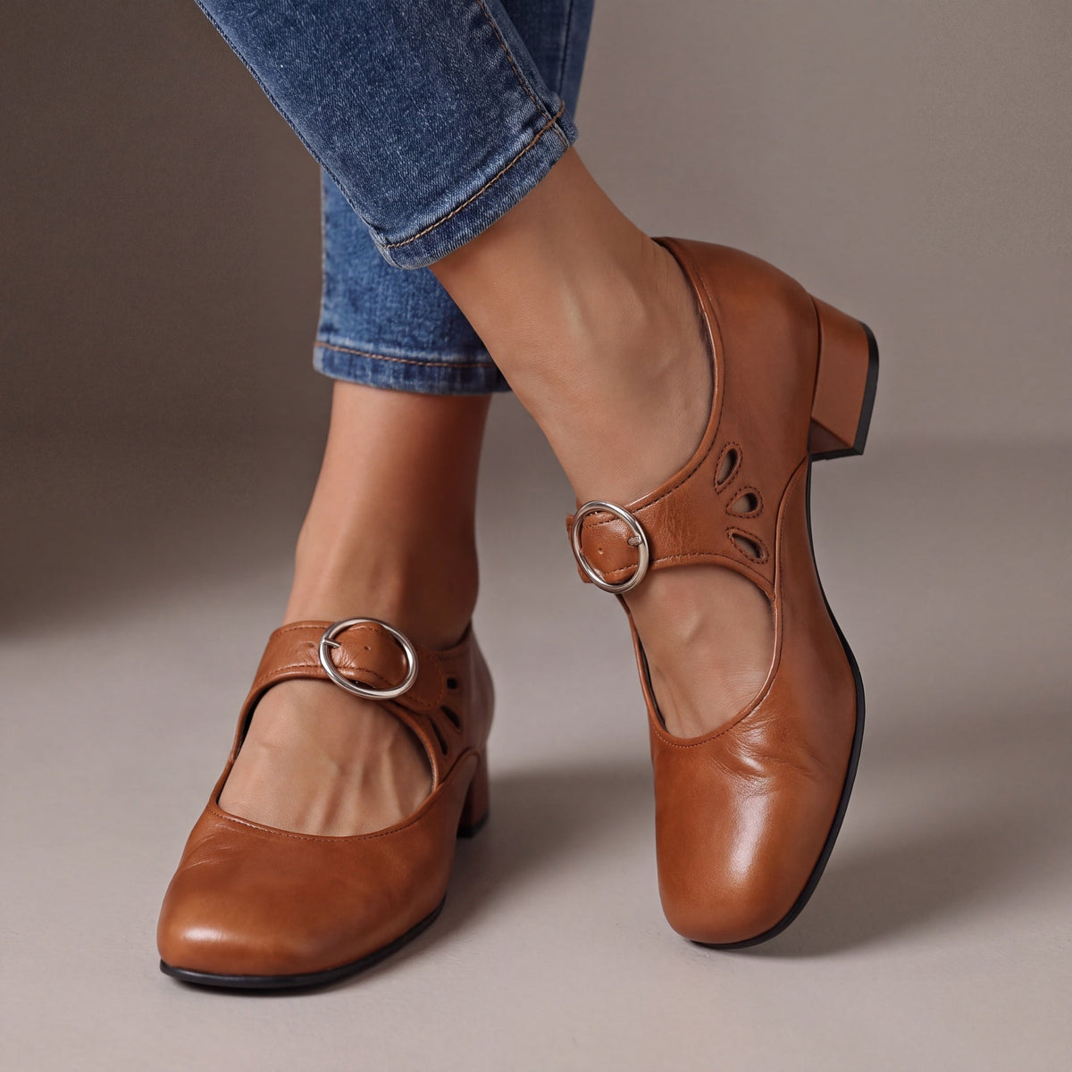 Giuseppina | Zapatos de salón con tira al tobillo